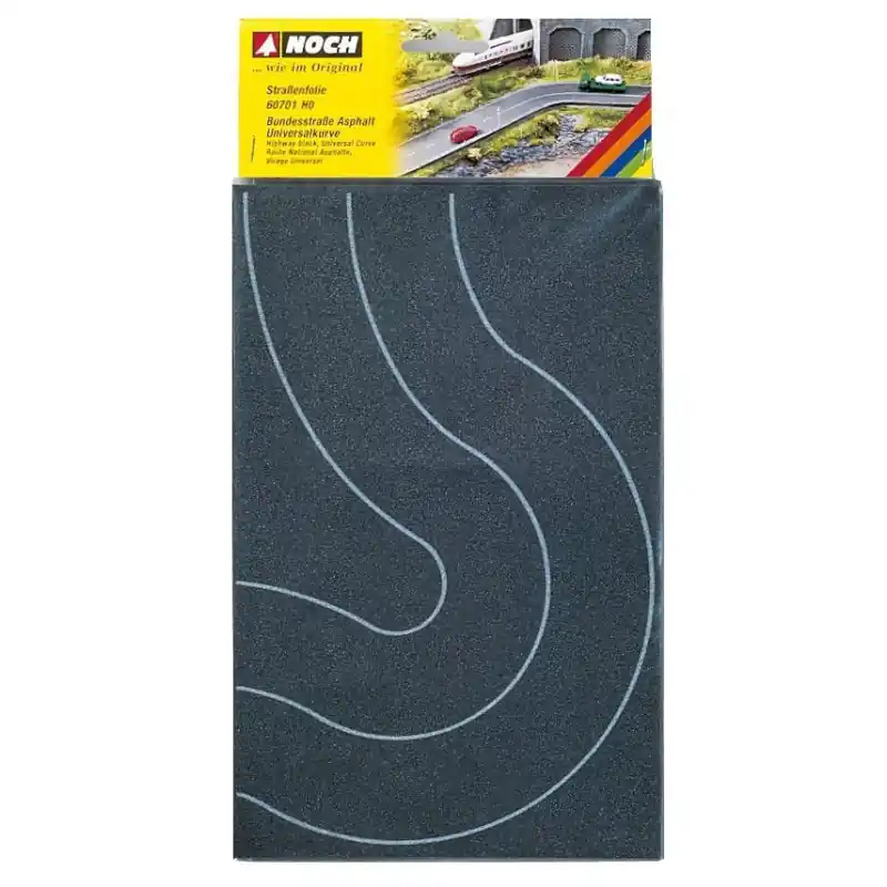 Strada asfalto curva NOCH Consegna Rapida