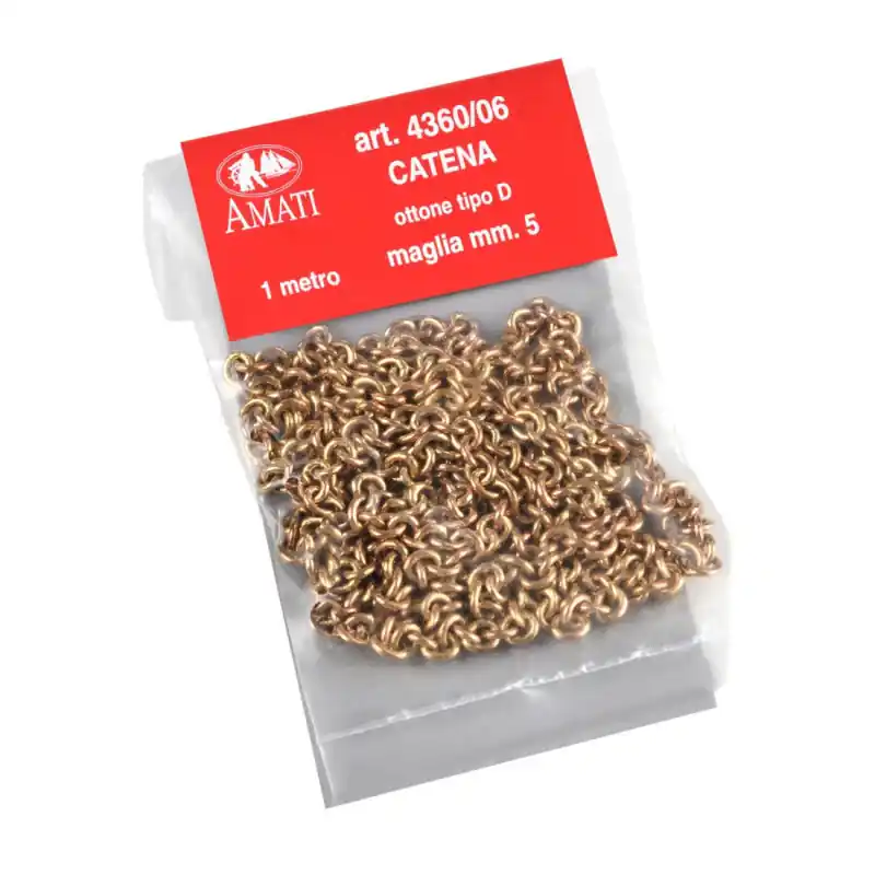 Saldi CATENA OTTONE 5mm
