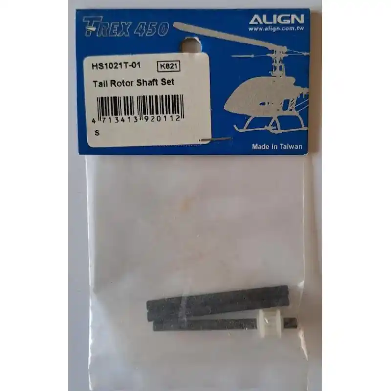 TAIL ROTOR SHAFT SET T-REX 450 Promozione