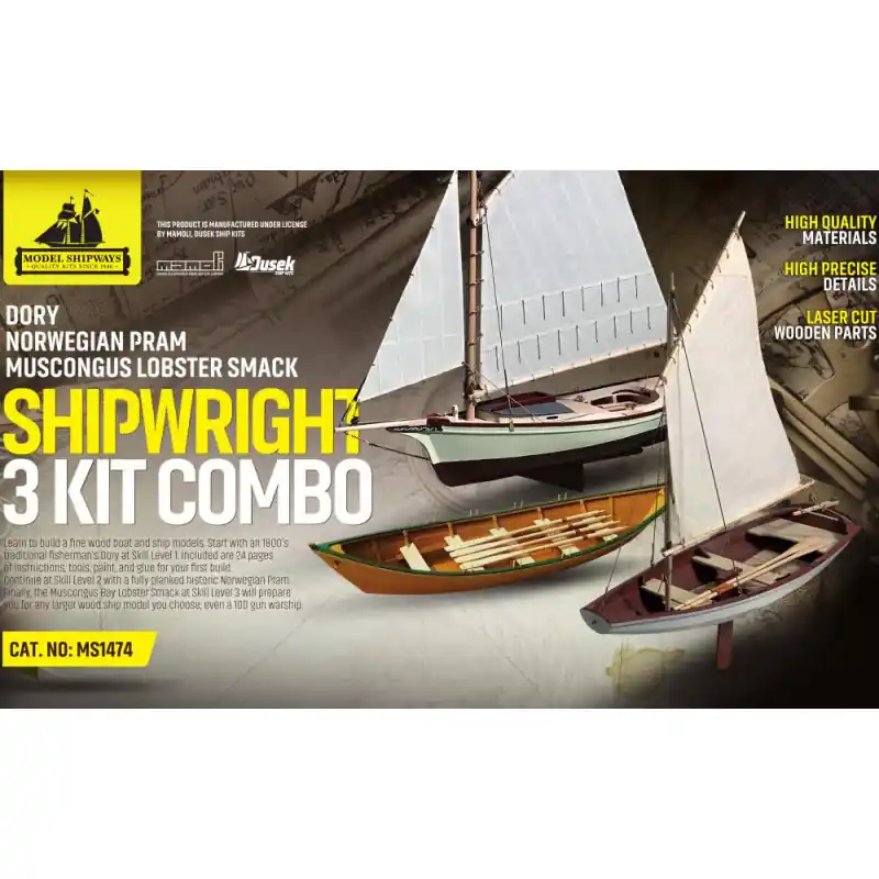 Promozione Model Shipways Shipwright 3 Kit Combo