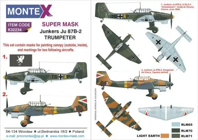 Prezzo Di Fabbrica JU 87B-2