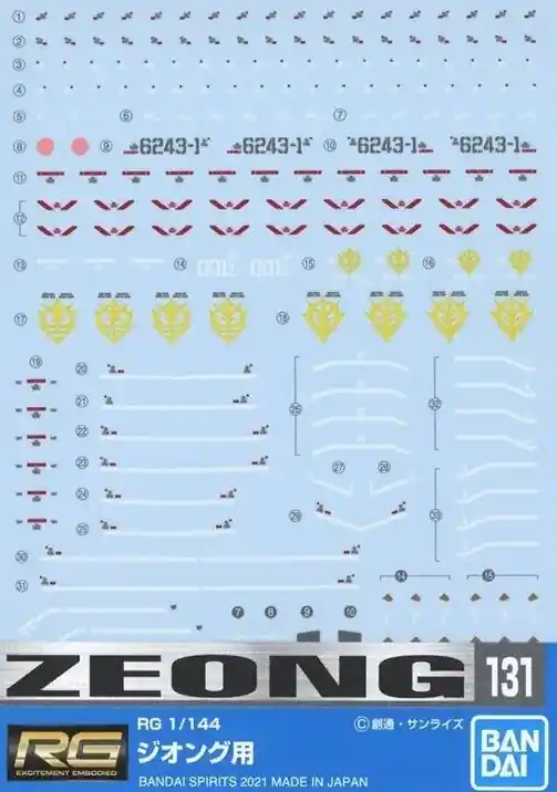 Offerta Speciale RG ZEONG