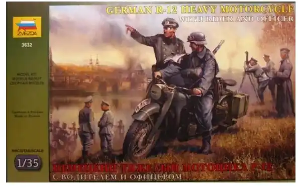 Di Tendenza German R12 Heavy Motorcycle