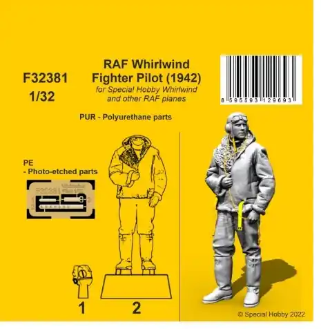 Subito Disponibile RAF Whirlwind Fighter Pilot