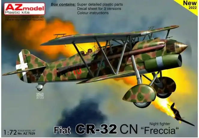 Spedito Oggi AZ MODEL AZ7829 Fiat CR.32CN