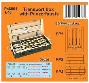 Transport Box with Panzerfausts Offerta Speciale