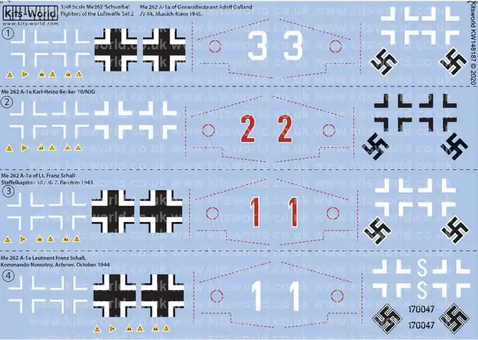 Offerta Messerschmitt Bf 262A-1a