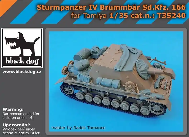 Acquista Ora Sturmpanzer IV Brummbar Sd.Kfz. 166 (SCATOLA MEDIA)