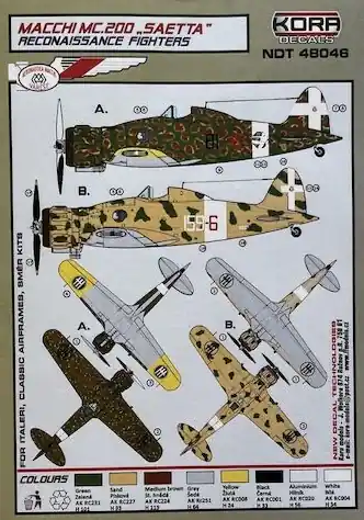 Compra Online Macchi MC.200 "SAETTA"