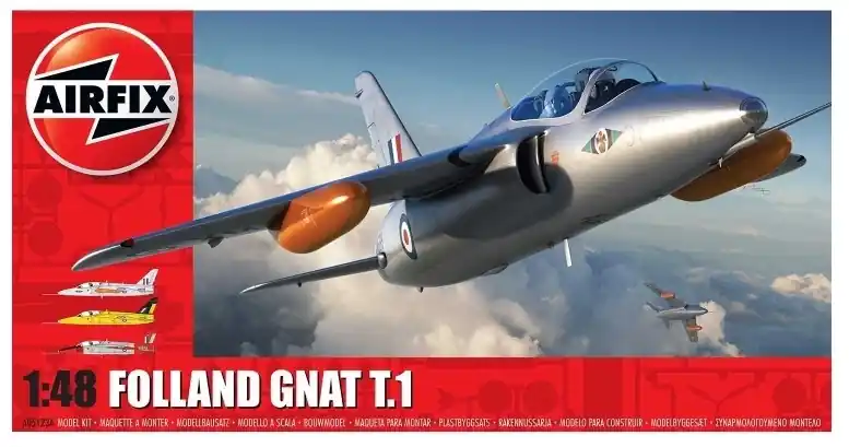 AIRFIX A05123A FOLLAND GNAT T.1 Soddisfatti O Rimborsati