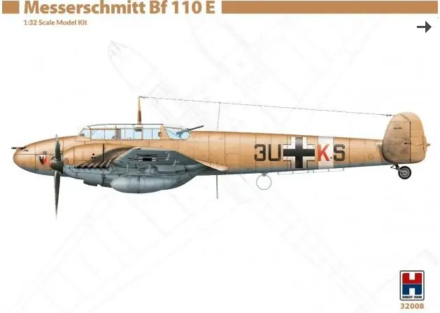 Messerschmitt Bf 110 E Prezzo Di Fabbrica