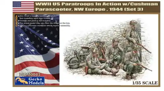 Offerta Lampo WWII US Paratroops in Action