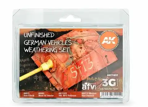 UNFINISHED GERMAN VEHICLES Sconto