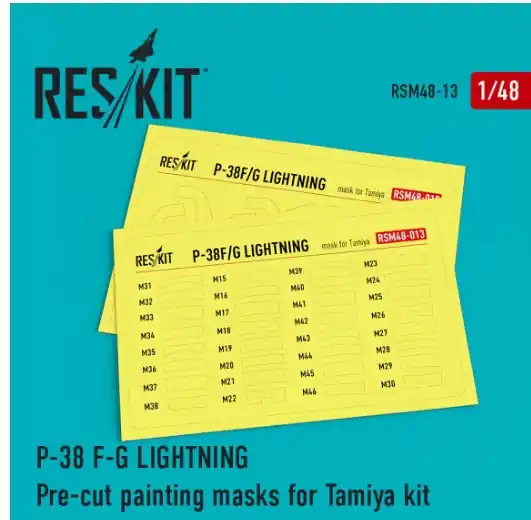 P-38 (F,G) "LIGHTNING" Promozione