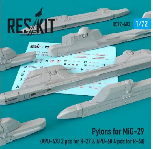 PYLONS FOR MIG-29 Ultima Occasione