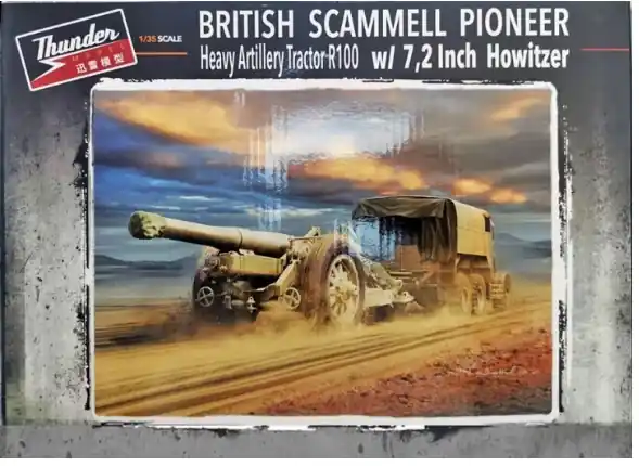 THUNDER MODEL 35212 Scammell Pioneer Heavy Artillery Tractor R100 Offerta