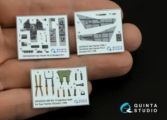 Sea Harrier FA.2 Decals 3D Occasione Imperdibile
