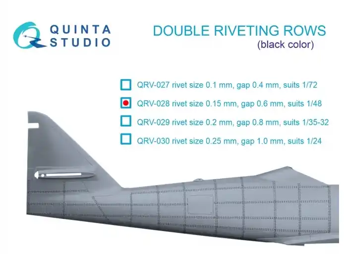 Double riveting rows Compra Adesso