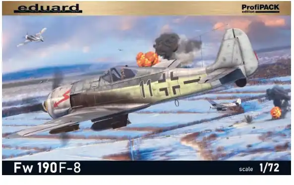 Solo Oggi EDUARD 70119 Focke-Wulf Fw 190F-8 ProfiPack