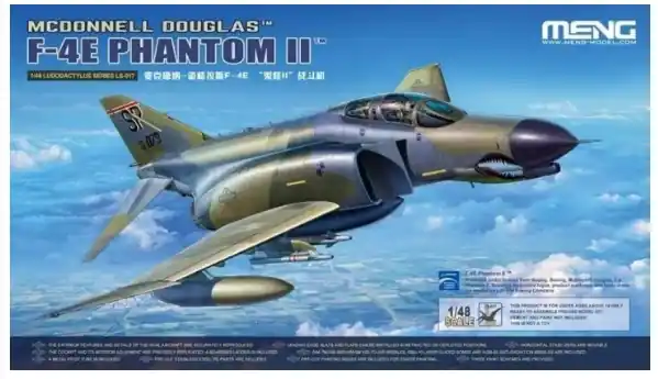 F-4E Phantom II - 1/48 - MENG MODEL LS-017 Direttamente Dal Produttore