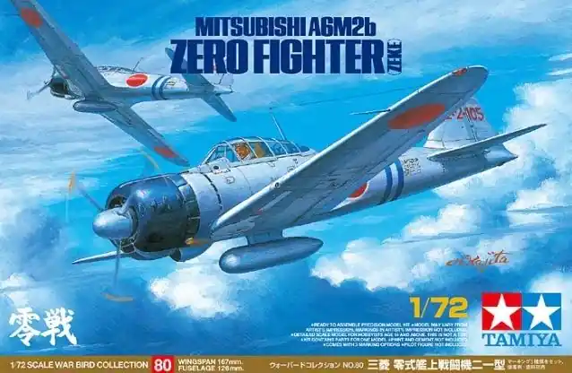 MITSUBISHI A6M2B ZERO Ultime Pezzi