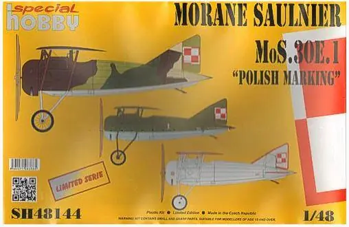 MORANE SAULNIER MOS.30E.1 Quantità Limitata