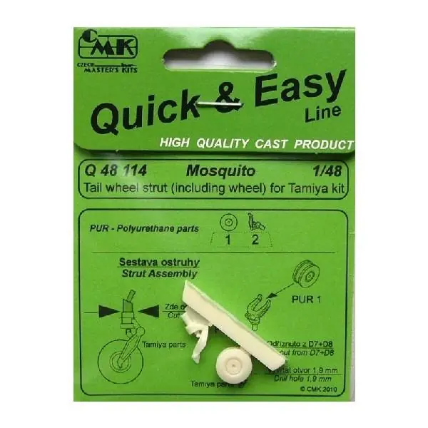 MOSQUITO - TAIL WHEEL STRUT W/WHEEL (TAM) Compra Adesso