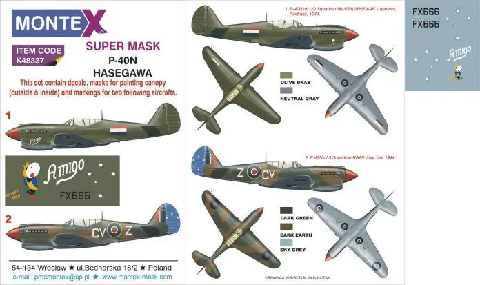 P-40N KITTYHAWK Compra Online