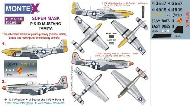 P-51D MUSTANG Scelto Dai Clienti