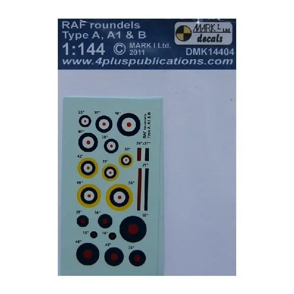 RAF ROUNDELS TYPE A, A1&B Saldi