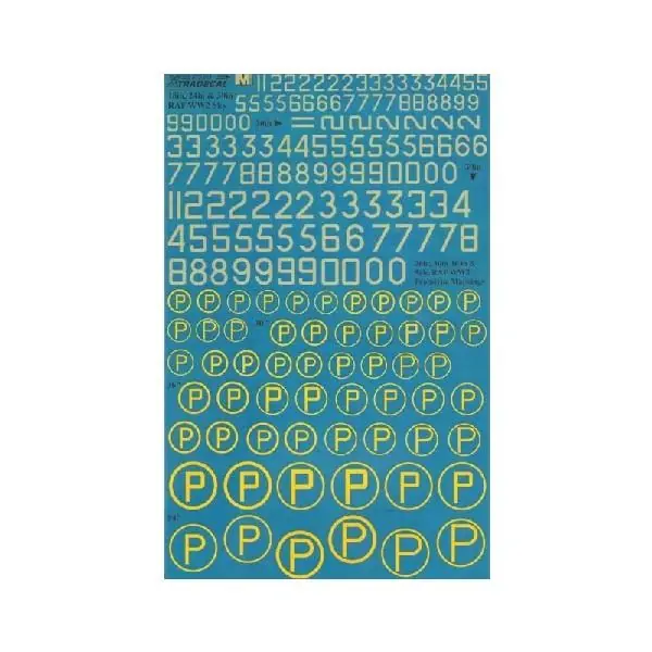 Più Venduto RAF WWII. SKY CODE NUMBERS