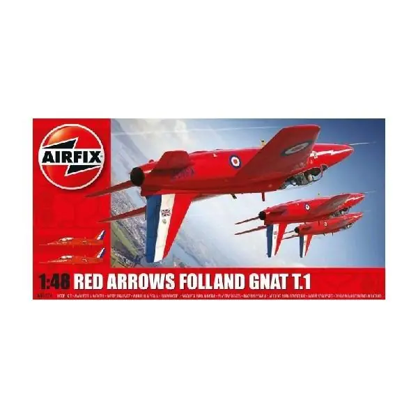 Prezzo Ridotto AIRFIX A05124 RED ARROWS GNAT