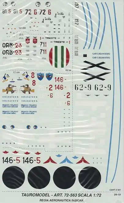 Super Prezzo SM.79, Mc.205, Cz.501/Cz.506, Ro.43