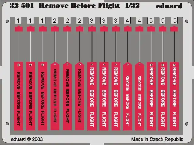 Bestseller REMOVE BEFORE FLIGHT