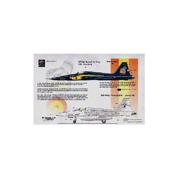 Offerta Limitata RF-5A SPANISH AIR ARMY 23-33