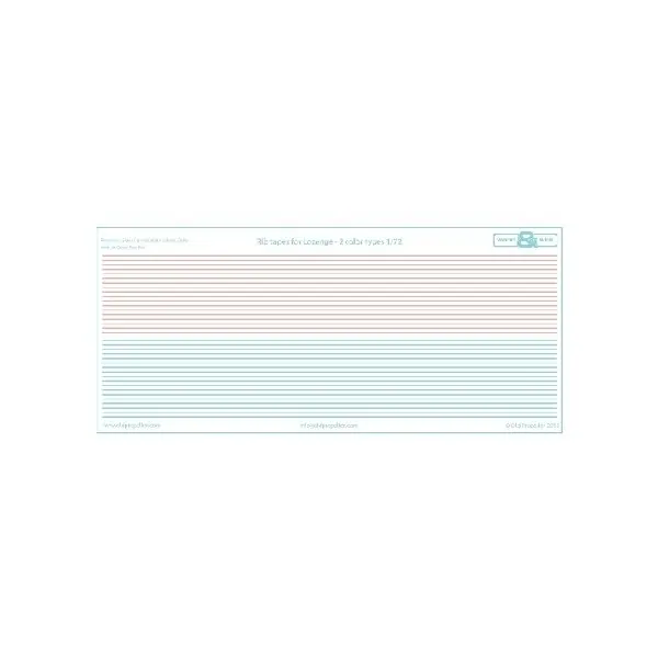 Prezzo Basso RIB TAPES FOR LOZENGE
