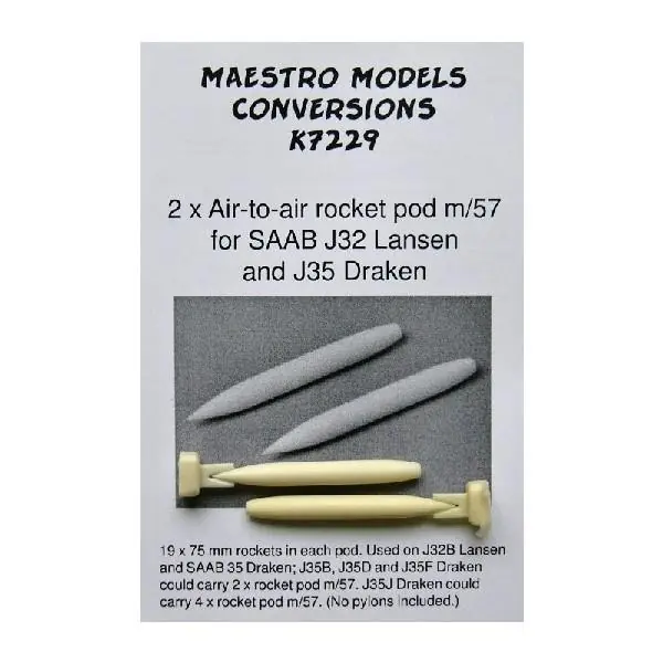 Offerta Limitata ROCKET POD M/57 FOR LANSE