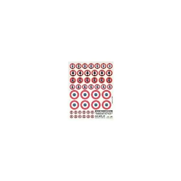 ROUNDELS FRENCH NAVY Consegna Rapida
