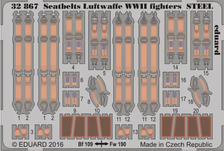 SEATBELTS LUFTWAFFE WWII Acquista Ora