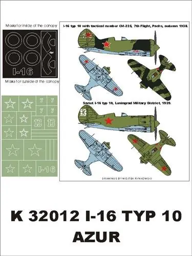 Esclusivo SOVIET I-16