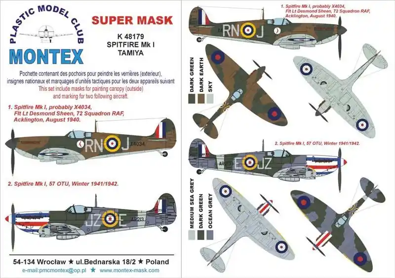 SPITFIRE I TAMIYA Professionale