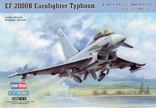 EF-2000B Eurofighter Typhoon Spedito Oggi