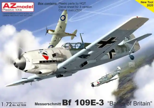 AZ MODEL AZ7658 Messerschmitt Me-109E-3 Prezzo Ridotto