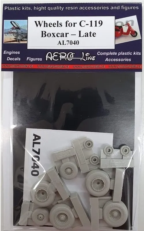 Compra Online C-119 Boxcar Wheels Late Version