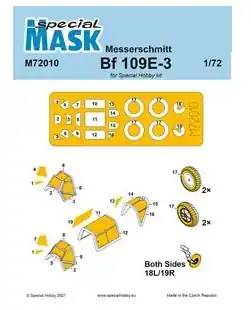 Messerschmitt Bf 109E-1/3 Mask Economico