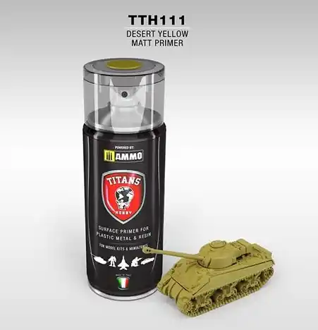 Di Tendenza TITANS HOBBY TTH111 PRIMER DESERT YELLOW opaco (giallo deserto)