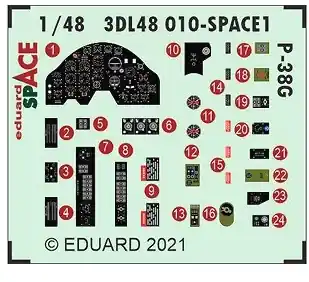 Affare P-38G Space