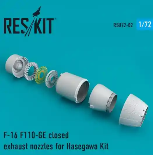 Ordina Subito F-16 F110-GE closed exhaust nozzle