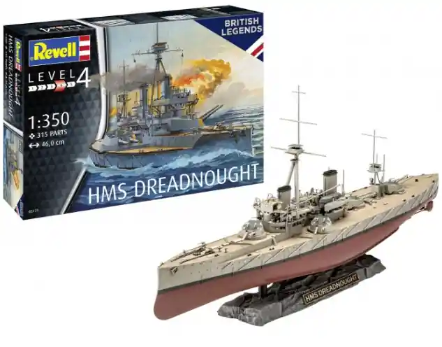 Nuova Collezione REVELL 05171 HMS Dreadnought