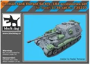 German Tank Elefant Sd.Kfz 184 (SCATOLA MEDIA) Compra Oggi Stesso